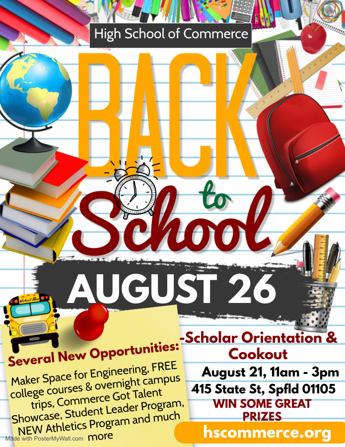 Back To School High School Of Commerce